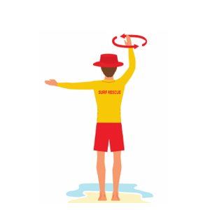 Pick up swimmers